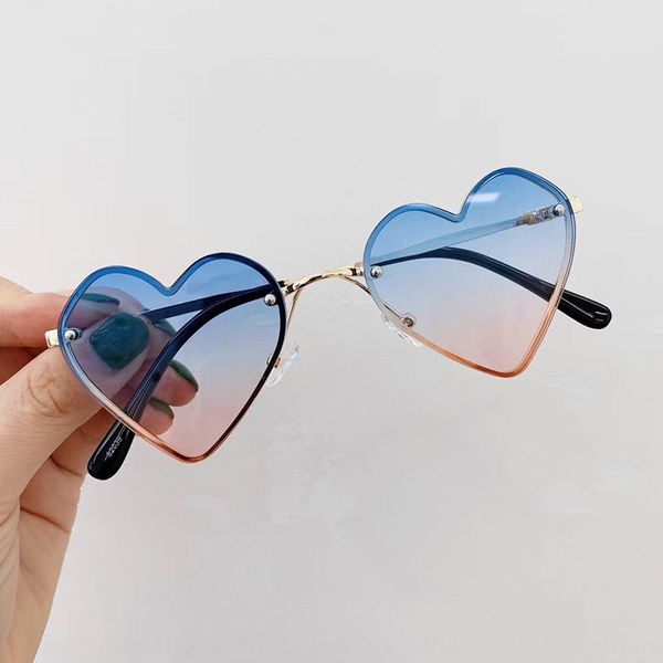 

children's sun candy color children's love sun-proof sunglasses sunglasses for boys and girls, Blue