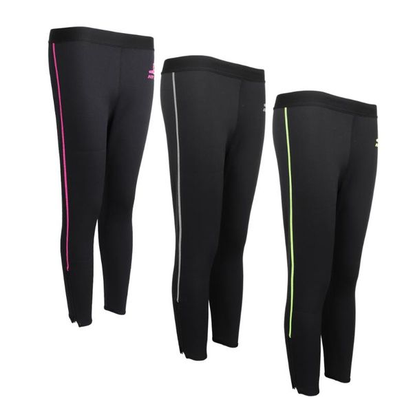 

women neoprene body shaper fat burner fitness sport yoga gym pants, White;black