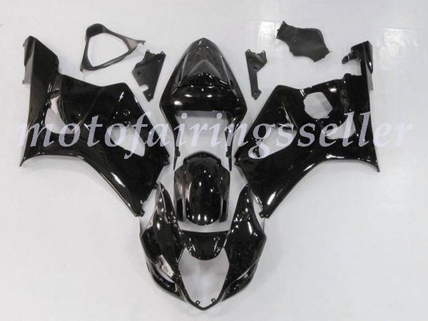 

new abs plastic fairings kit fit for suzuki gsxr1000 2003 2004 gsxr1000 03 04 injection mold all bright black