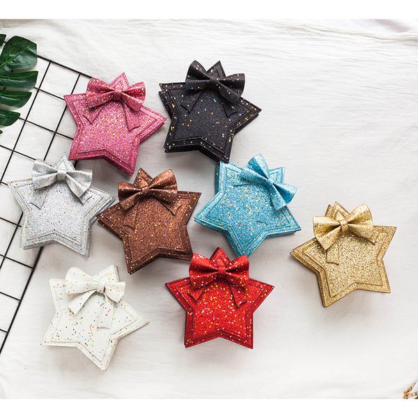 

children's small bag 2020 new fashion five-pointed star sequin shoulder bag girl diagonal female bags handbags