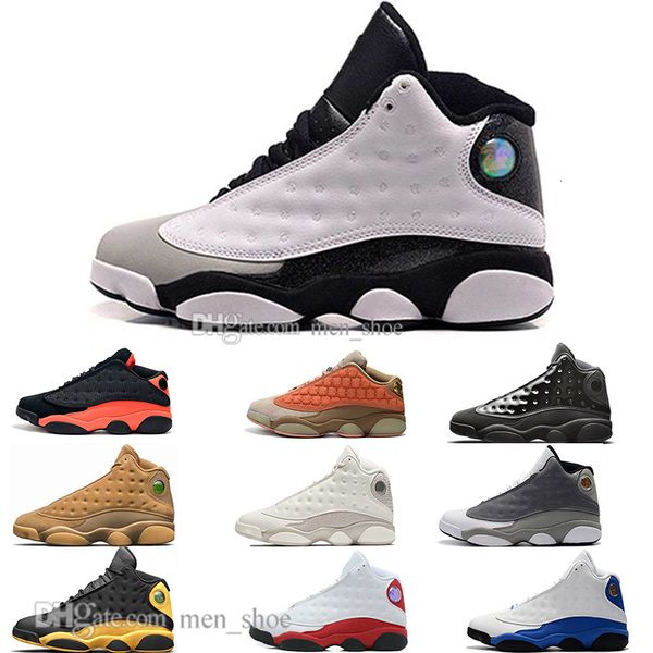 

new 13 13s cap and gown terracotta blush mens basketball shoes chicago wolf grey dmp flints bred men sports sneakers designer trainers