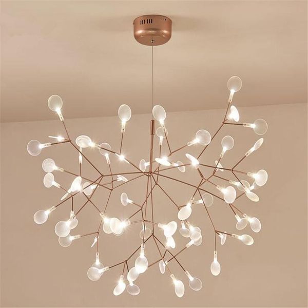 

2019 design acrylic firefly led chandelier lighting g4 chandelier pendant ceiling lamp luminaria bedroom suspended lamp firefly lustre