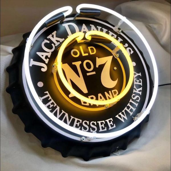 

30 см JACK DANIELS BOTTLE CAP ВИСКИ КЛУБ ТАВЕРНА ПИВНАЯ ЛАМПА ЛАМПА НАСТЕННАЯ СТЕНКА ДЕКОР НЕ