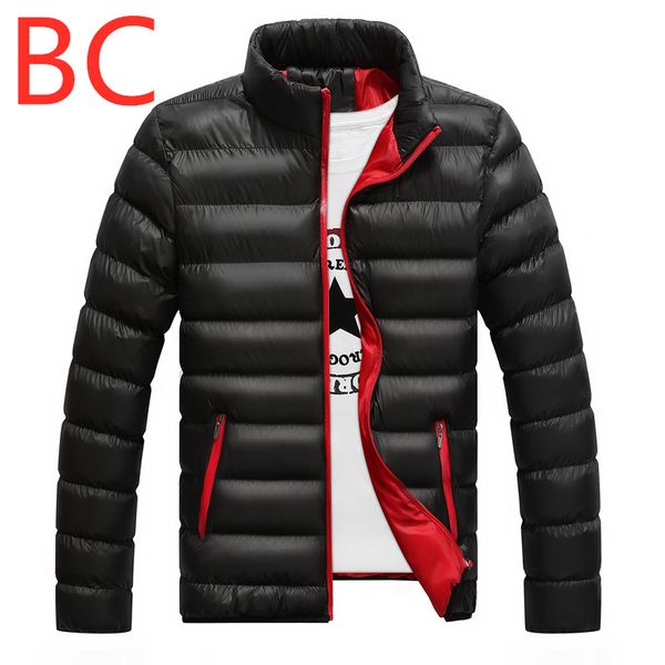 

bc new winter for men's ultralight full duck down outwear men's vest down jackets outdoor male leisure zipper harajuku coats top, Black