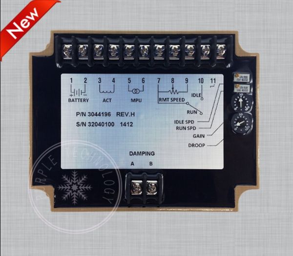 

diesel fuel generator electronic governor regulator 3044196 for cummins