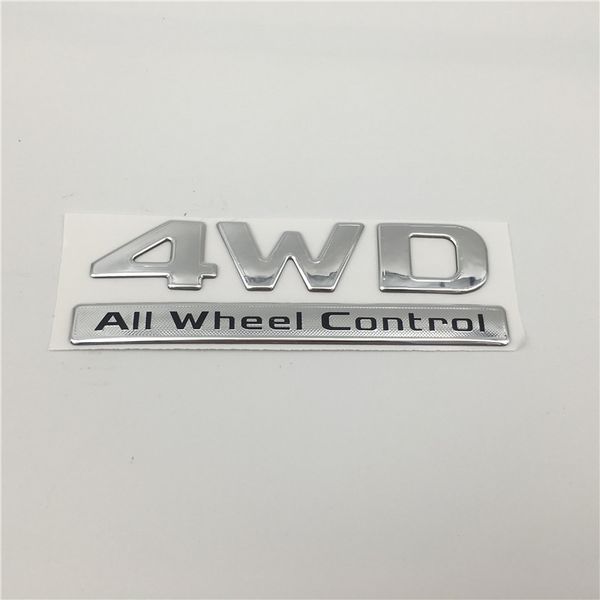 

4wd all wheel control logo emblem plate for mitsubishi pajero sport 7410b292