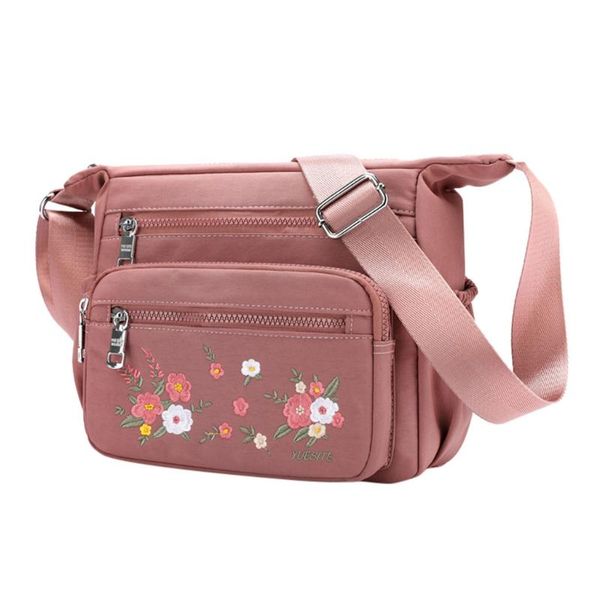 

women fashion multi pockets travel messenger bags women durable crossbody single shoulder bag nylon bag female