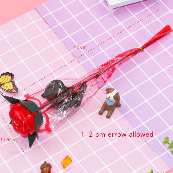 

valentine's day led rose flowers colorful luminous fake flowers home wedding decoration lights up rose flower gifts for mother's d