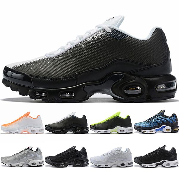 

nike air vapormax plus se max мужчины кроссовки вольт жадный oreo тройной черный белый серебряная пуля мужские дизайнер тренер спортивные кр, White;red