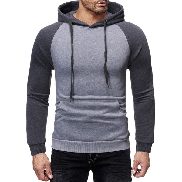 

feitong men's hoodies sweatshirts autumn men hip hop fashion casual male hoodies sweatshirts plus size streetwear, Black
