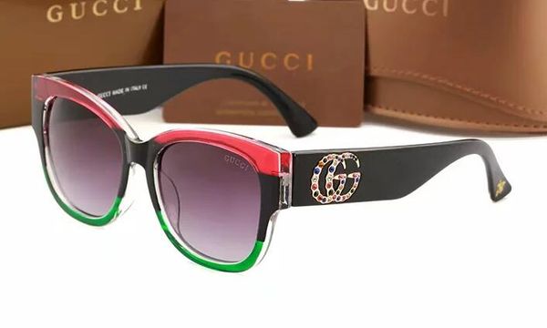 

2020 luxury desinger square sunglasses with stamp uv400 full frame sunglassesor women men fashion accessories g6352, White;black