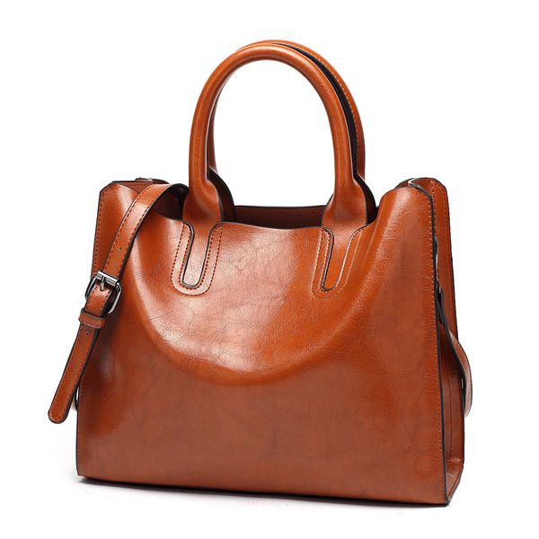

2019 woman single shoulder span capacity handbag bag