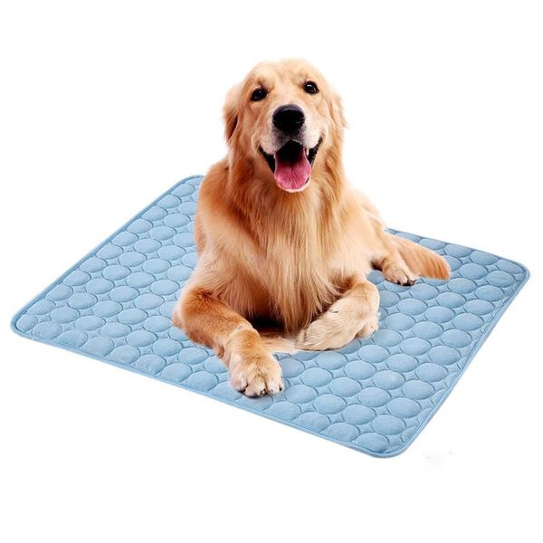 

summer mat breathable pet durable cool pad pet mat cotton heat relief cushion comfort bed cat dog  toxic cooler