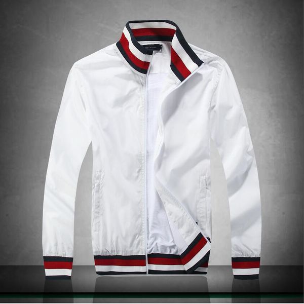 

2020 new pt1913 new spring autumn men's jackets casual coats solid color mens brand clothing stand collar male bomber jackets, Black;brown