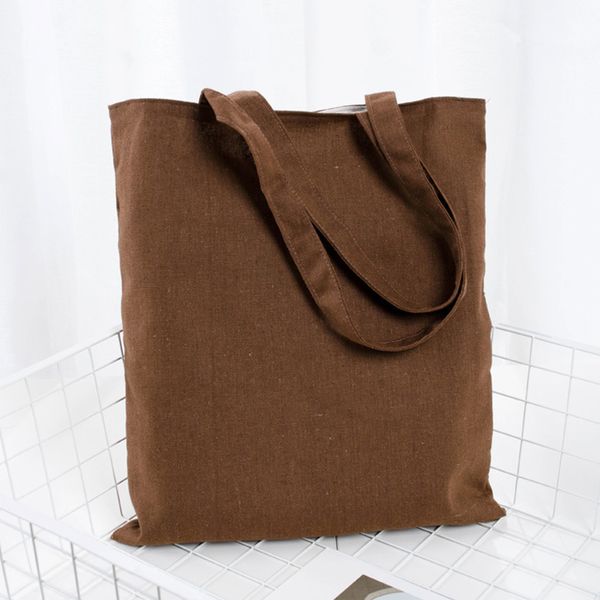 

multipurpose solid large capacity shopping tote bag reusable natural cotton blend washable storage eco freindly universal soft