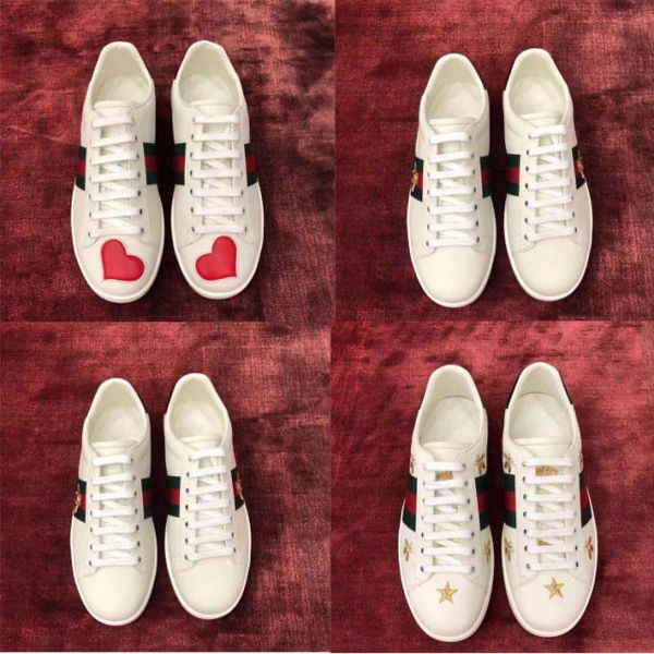 

luxury designers men women sneaker casual shoes low italy brand ace bee stripes shoe walking sports trainers chaussures pour hommes 2315, Black