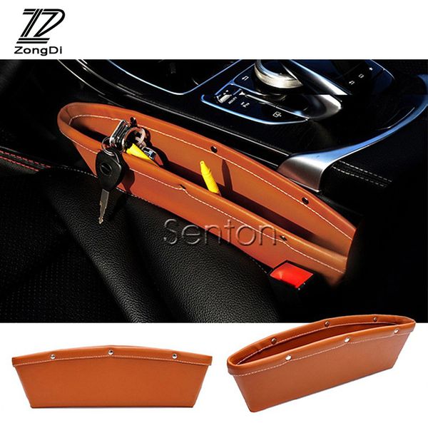 

zd 1pcs for kia rio 3 ceed corolla 2008 avensis c-hr rav4 3 6 cx-5 cx-7 car seat pocket gap box covers accessories