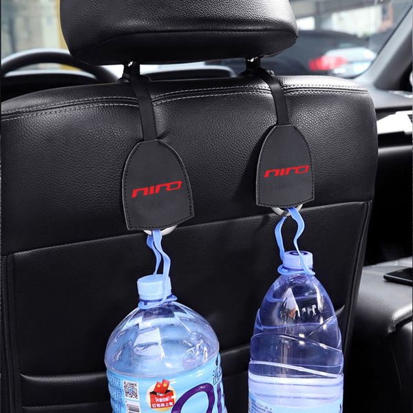 

car portable seat hanger purse bag holder hook for kia niro headrest auto rear racks hook storage clip