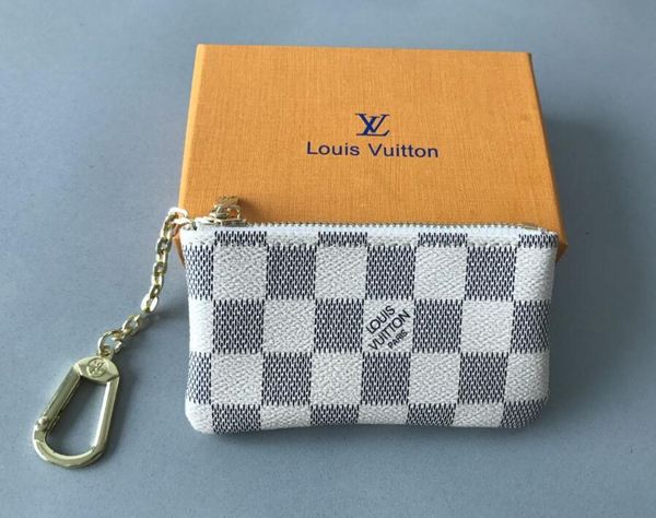 

De igner tote wallet leather luxury men hort wallet for women men coin pur e clutch bag card holder with yellow box, Brown;gray