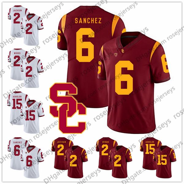 USC Truva atları #2 Adoree 'Jackson Robert Woods 6 Mark Sanchez 10 Brian Cushing 15 Nelson Agholor 8 Nick