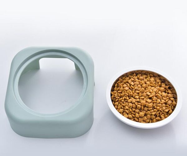 2019 Dog Bowls Stainless Steel Incline Pet Feeder Dog Bowl Cat