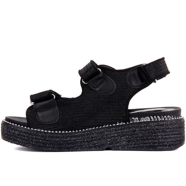 

guja-black female sandals