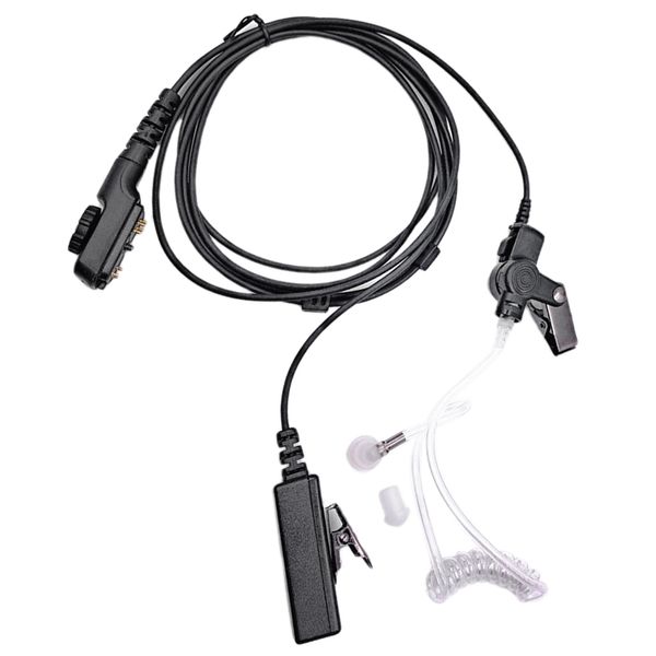 

walkie talkie headset w/ mic security earpiece for hytera pd752g pd780