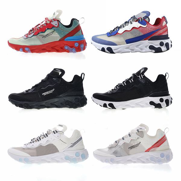 

Luxury Hot Sale UNDERCOVER X React Element 87 Fashion Women Running Shoes Mens Brand Designer Sneakers Classic Athletic Shoes Race Runners