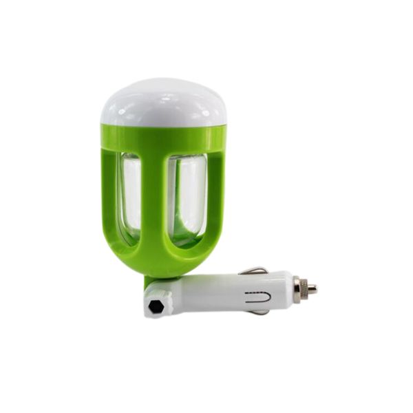 

car portable mini humidifier can rotate atomized aroma diffuser air purifier green