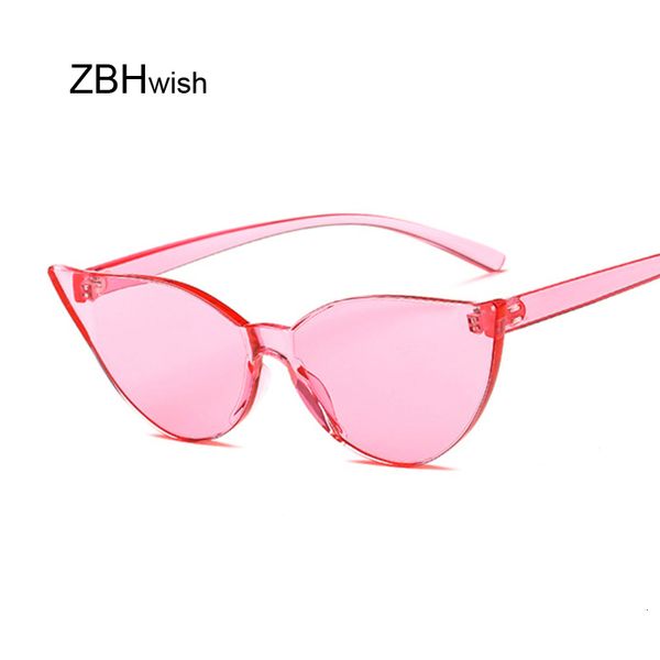 

women vintage pink cat eye sunglasses new lovely sun glasses for ladies cute brand designer fashion cool retro uv400, White;black