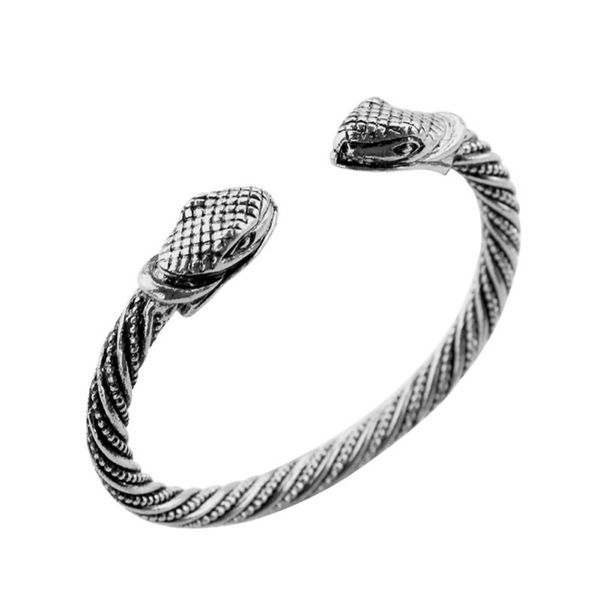 

europe and america woven snake head buckle bracelet fabulous gifts for lovers, Black