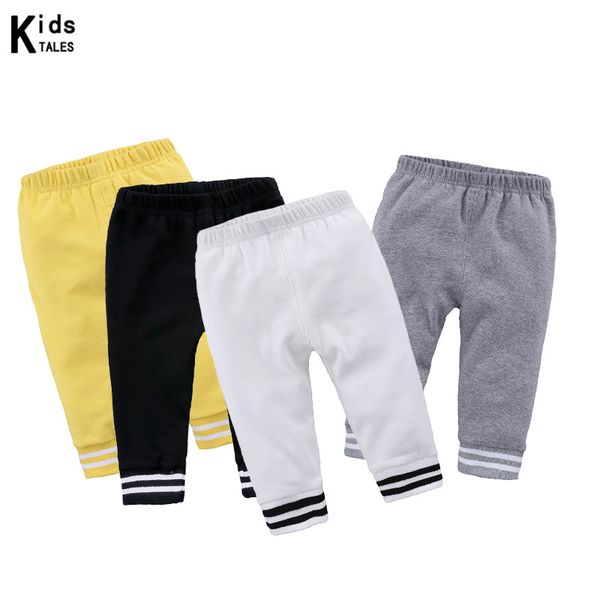 

stripe baby full length pants cotton toddler spring autumn pants newborn casual trousers regular infants elastic rp-333, Blue