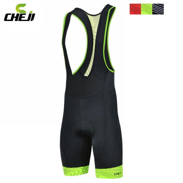 

selling cheji men outdoor wear bike bicycle cycling 3d padded riding bib shorts s-3xl 3-colors