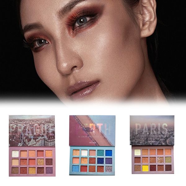 

eyeshadow palette 15-color travel series glitter matte beautiful eyeshadow women makeup