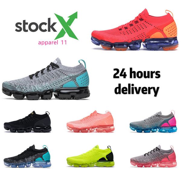 

24 hours delivery moc running shoes men 2.0 plus black gold red orbit punch volt womens breathable sport sneaker size 36-45