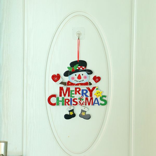

merry christmas door wall hanging decoration recommend creative christmas gift