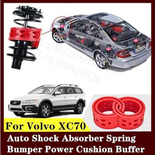 

for volvo xc70 2pcs high-quality front or rear car shock absorber spring bumper power auto-buffers cars cushion urethane