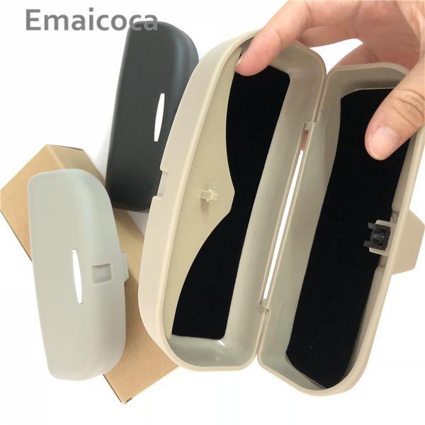 

emaicoca car sun visor glasses case for byd all model s6 s7 s8 f3 f6 f0 m6 g3 g5 e6 l3