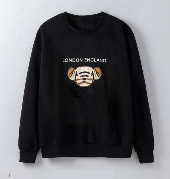 

fashion sweaters hoodies for mens women sweatshirts with bear letters luxury mens hoodies jacket -2xl zwn912271, White;black