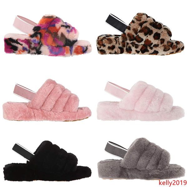 

женщины пушистые тапочки австралия пух да слайд зима сандалии дизайнер повседневная обувь сапоги мода роскошные pantoufle пушистый мирабель