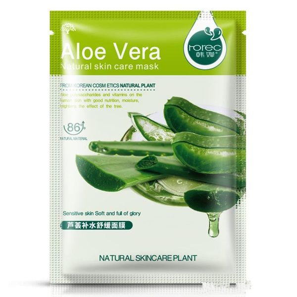 Easy aloe vera face mask