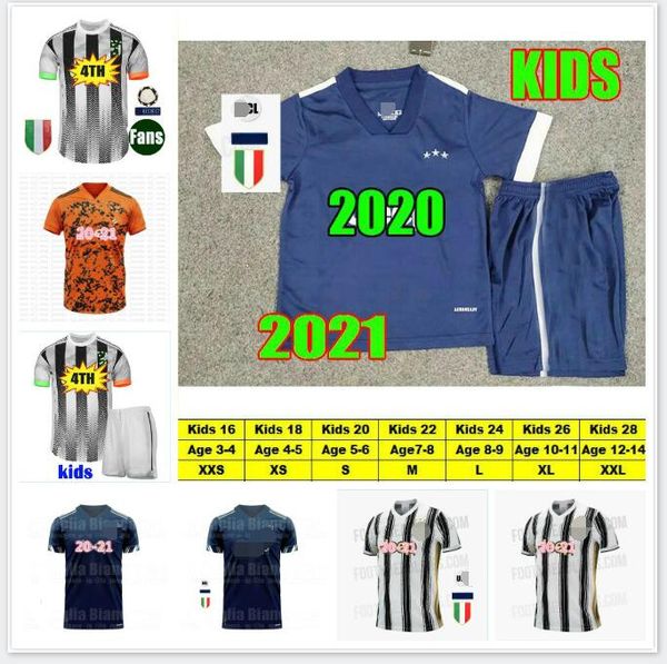 

fans player soccer jersey 4th x palace football shirts ronaldo de ligt 20 21 dybala fourth men + kids kit uniforms 2020 2021, Black;yellow
