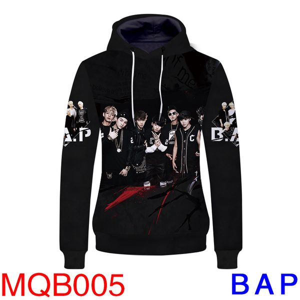 

europe american fashion men women teens hedging sweatshirt hipsters casual absolute perfect bap print hoodies, Black