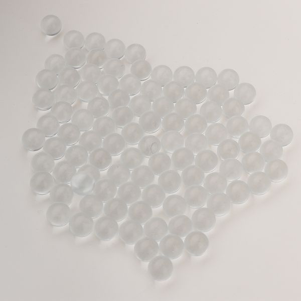 

100pcs round transparent glass marbles clear for filling vases aquarium decor 8mm