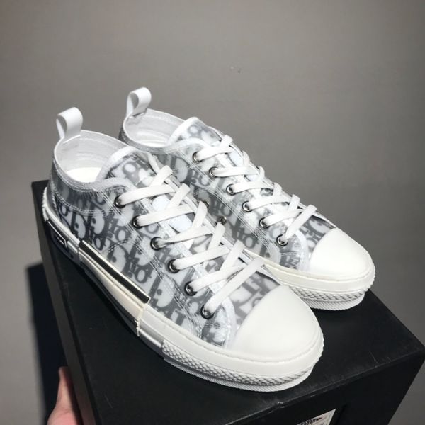 

Whole ale 19 luxury de igner hoe oblique homme x kaw by kim jone men women ca ual hoe high neaker ize eur 35 45