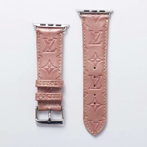 

for 38mm 40mm 42mm 44mm watchbands for series 5 4 3 2 1 wristband embossed leather watch straps belt