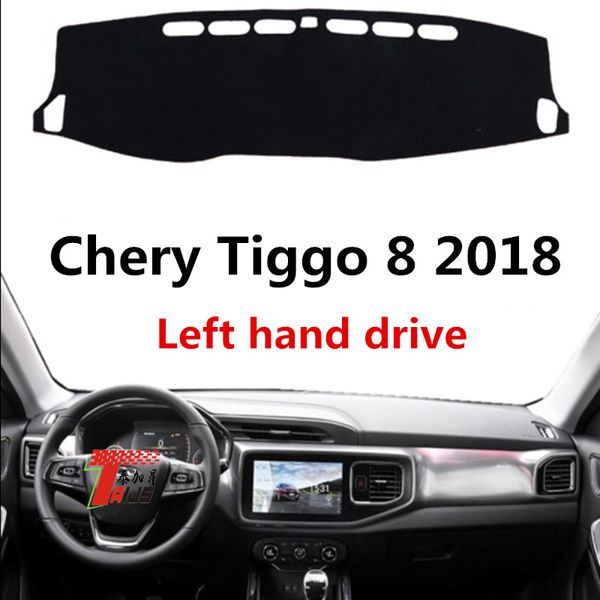 

taijs left hand drive car dashboard cover for chery tiggo 8 2018 anti dust anti light car dashboard pad for chery tiggo8 2018