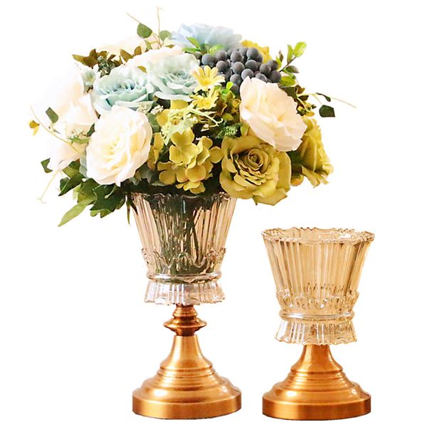 

creative european tabledecorative glass vases decoration home accessories gift modern glass flower vases gift