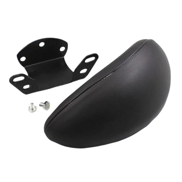

black motorbike sissy bar rear passenger backrest