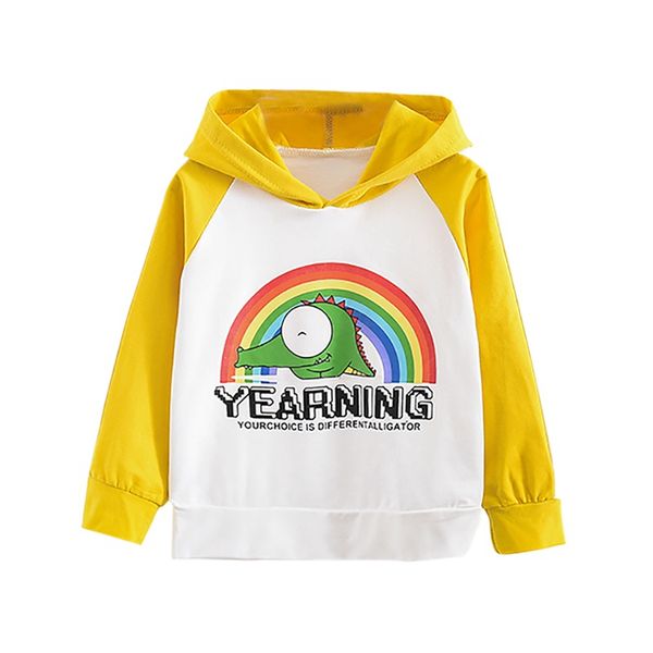 

shirts for boys cartoon sweatshirt for girls boy children long sleeve kids hoodies cute children's hoodie for baby boy clothes, Black